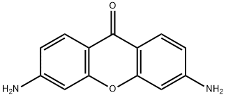 9H-Xanthen-9-one, 3,6-diamino- Struktur