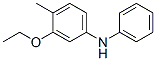 3-ethoxy-N-phenyl-p-toluidine Struktur