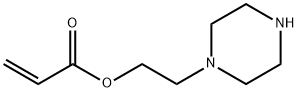 2-Propenoicacid,2-(1-piperazinyl)ethylester(9CI) Struktur