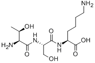 BOVINE PINEAL ANTIREPRODUCTIVE TRIPEPTIDE ACETATE SALT Struktur