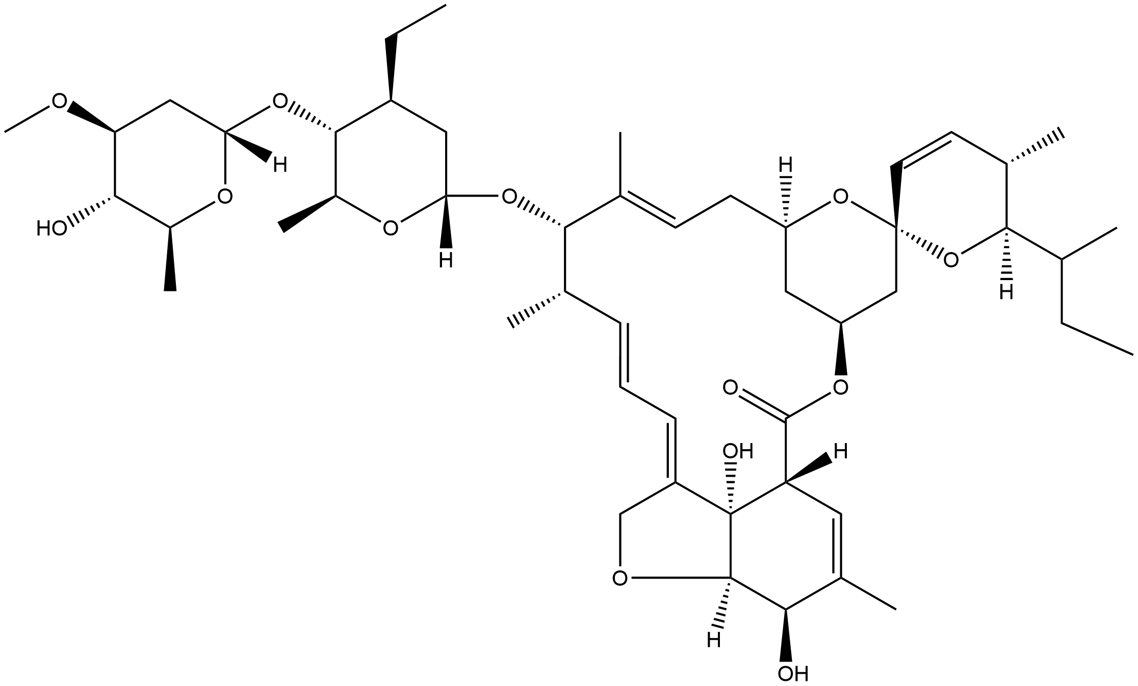 Abamectin Struktur