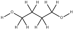 1,4-BUTANEDIOL-D10 Struktur