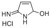 2H-Pyrrol-2-ol, 5-amino-, monohydrochloride Struktur