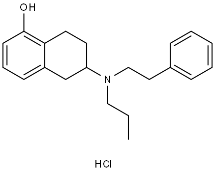 (+/-)-PPHT HYDROCHLORIDE (N-0434) POTENT  D2 DOPAMINE RE Struktur