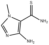 1H-Imidazole-5-carbothioamide,  4-amino-1-methyl- Struktur