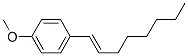 p-(1-octenyl)anisole Struktur