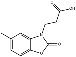 3-(5-メチル-2-オキソ-1,3-ベンゾキサゾール-3(2H)-イル)プロパン酸 price.