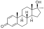 Metandienone Structure