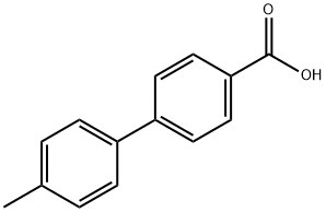 4'-METHYLBIPHENYL-4-CARBOXYLIC ACID Struktur