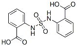 (sulphonyldiimino)bisbenzoic acid Struktur