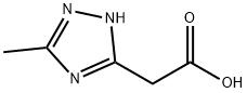 (5-METHYL-2H-[1,2,4]TRIAZOL-3-YL)-ACETIC ACID Struktur