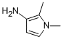 1H-Pyrrol-3-amine,1,2-dimethyl-(9CI) Struktur