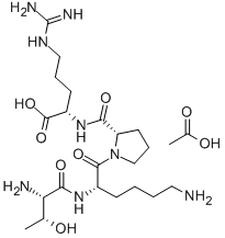 TUFTSIN ACETATE SALT Struktur