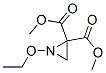 2,2-Aziridinedicarboxylicacid,1-ethoxy-,dimethylester(9CI) Struktur