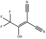 Propanedinitrile,  (2,2,2-trifluoro-1-hydroxyethylidene)-  (9CI) Struktur