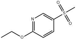 Pyridine, 2-ethoxy-5-(methylsulfonyl)- (9CI) Struktur