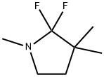 Pyrrolidine, 2,2-difluoro-1,3,3-trimethyl- (9CI) Struktur