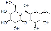 甲基 4-O-BETA-D-吡喃葡萄糖基-BETA-D-吡喃葡萄糖苷, 7216-73-1, 結(jié)構(gòu)式