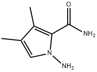 1H-Pyrrole-2-carboxamide,1-amino-3,4-dimethyl-(9CI) Struktur