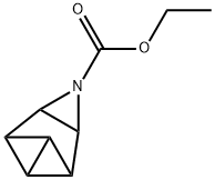 7-Azatetracyclo[4.1.0.02,4.03,5]heptane-7-carboxylicacid,ethylester(9CI) Struktur