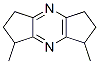 1,7-dimethyl-2,3,6,7-tetrahydro-1H,5H-biscyclopentapyrazine Struktur