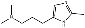 1H-Imidazole-4-propanamine,N,N,2-trimethyl-(9CI) Struktur