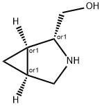 [1S-, 2R-, 5R-](3-Aza-bicyclo[3.1.0]hex-2-yl)-methanol Struktur