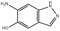 1H-Indazol-5-ol, 6-amino- (9CI) Struktur