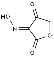 2,3,4(5H)-Furantrione,  3-oxime Struktur