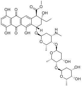 alcindoromycin Struktur