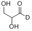 DL-[1-2H]GLYCERALDEHYDE Struktur