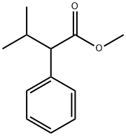 2-PHENYL-3-METHYLBUTANOICACID,METHYLESTER Struktur