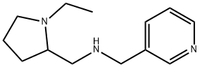 3-Pyridinemethanamine,N-[(1-ethyl-2-pyrrolidinyl)methyl]-(9CI) Struktur