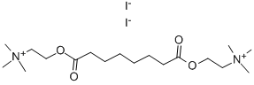 SUBERYLDICHOLINE DIIODIDE Struktur