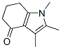 1,5,6,7-Tetrahydro-1,2,3-trimethyl-4H-indol-4-one Struktur