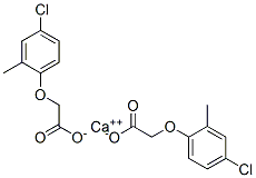 calcium (4-chloro-2-methylphenoxy)acetate  Struktur