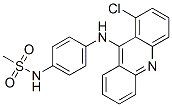 N-[4-(1-Chloro-9-acridinylamino)phenyl]methanesulfonamide Struktur