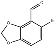 5-BROMO-1 3-BENZODIOXOLE-4-CARBOXALDEHY&