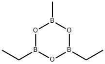 Boroxin,  diethylmethyl-  (9CI) Struktur