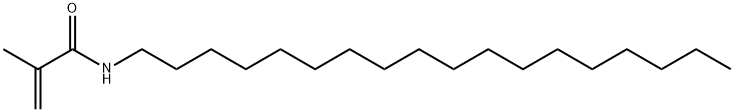 N-OCTADECYL METHACRYLAMIDE Struktur