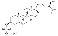 POTASSIUM BETA-SITOSTEROL SULFATE (KSS) Struktur