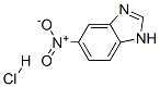 5-nitro-1H-benzimidazole monohydrochloride Struktur