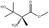 D-Valine, 3-hydroxy-2-methyl-, methyl ester (9CI) Struktur