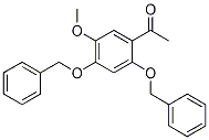 1-[5-Methoxy-2,4-bis(phenylMethoxy)phenyl]-ethanone Struktur