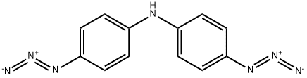 4-Azido-N-(4-azidophenyl)benzenamine Struktur