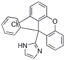 1H-Imidazole, 2-(1-chloro-9-phenyl-9H-xanthen-9-yl)- Struktur