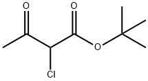 Butanoic acid, 2-chloro-3-oxo-, 1,1-diMethylethyl ester Struktur