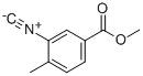 METHYL-3-ISOCYANO-4-METHYLBENZOATE Struktur