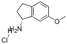 (R)-6-METHOXY-2,3-DIHYDRO-1H-INDEN-1-AMINE-HCl Struktur