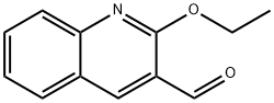 3-Quinolinecarboxaldehyde,2-ethoxy-(9CI) Struktur